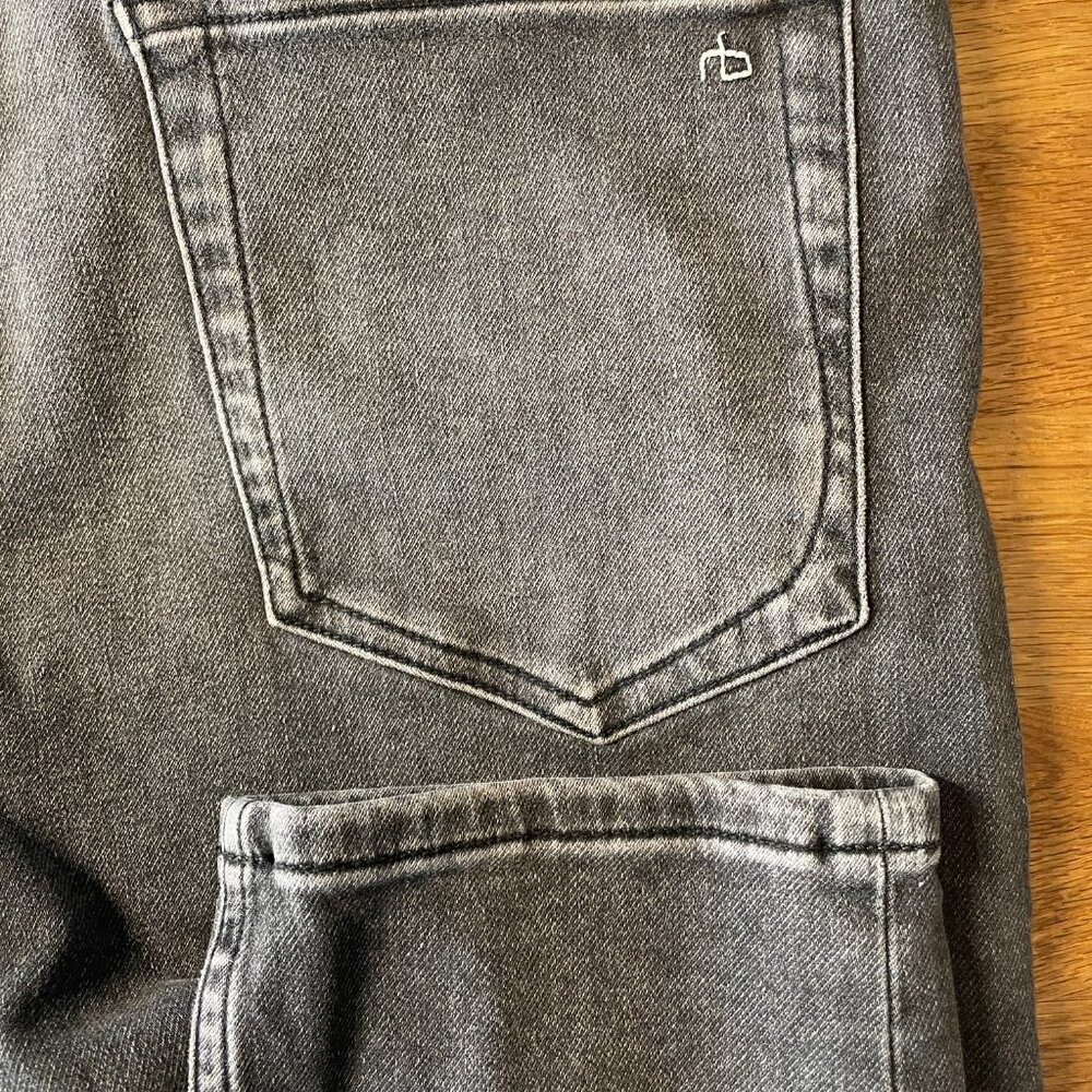 Rag & Bone Fit 2 Slim Jeans - Gray Wash - 32x32 - Picture 7 of 10